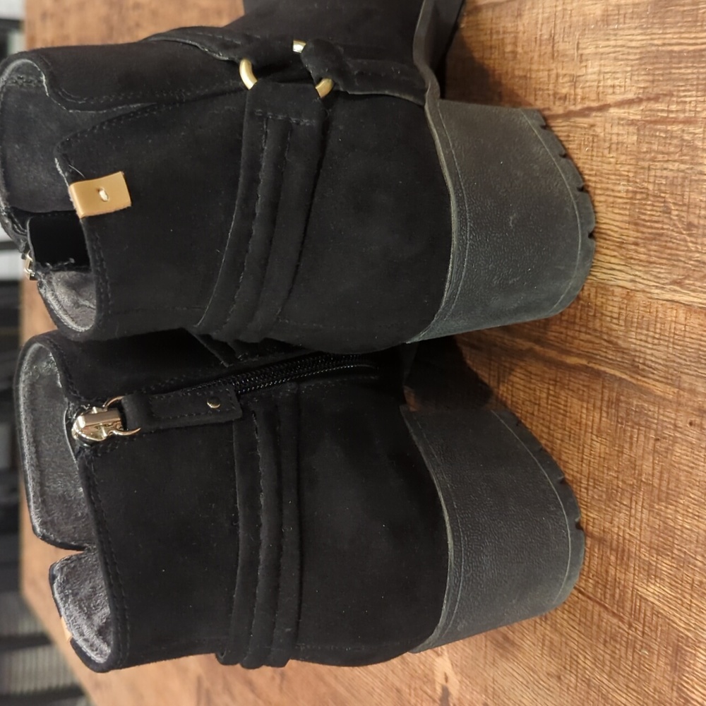 Women's heeled ankle boots - Picture 3 of 7